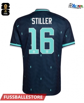 Günstige Deutschland Angelo Stiller #16 Auswärtstrikot WM 2026 Kurzarm